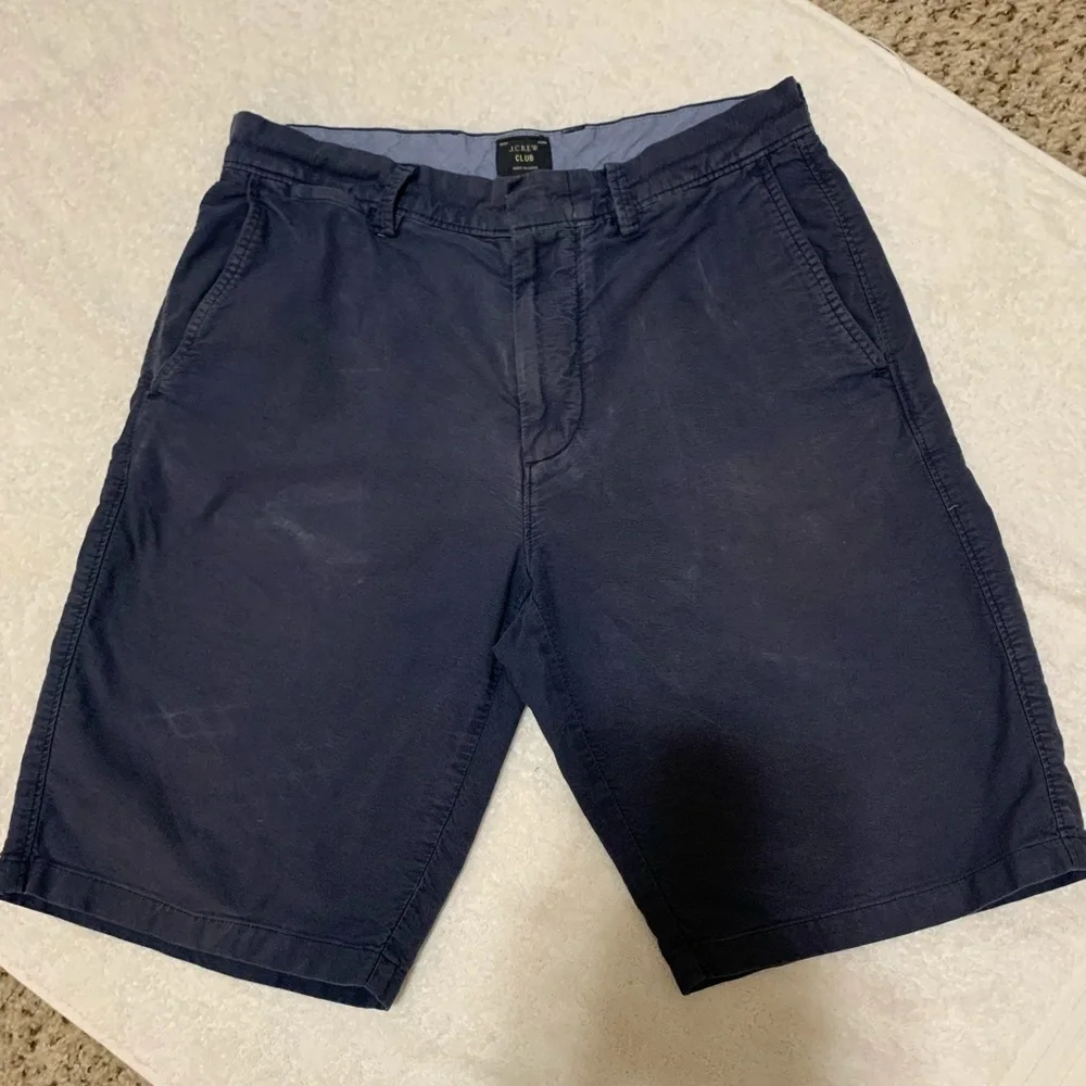 3 FOR $18/ J CREW CLUB* navy shorts